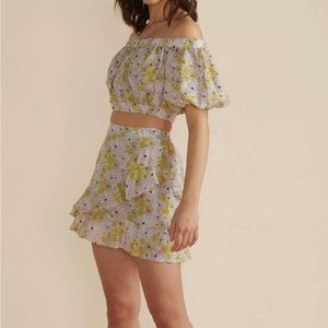 MINKPINK floral set